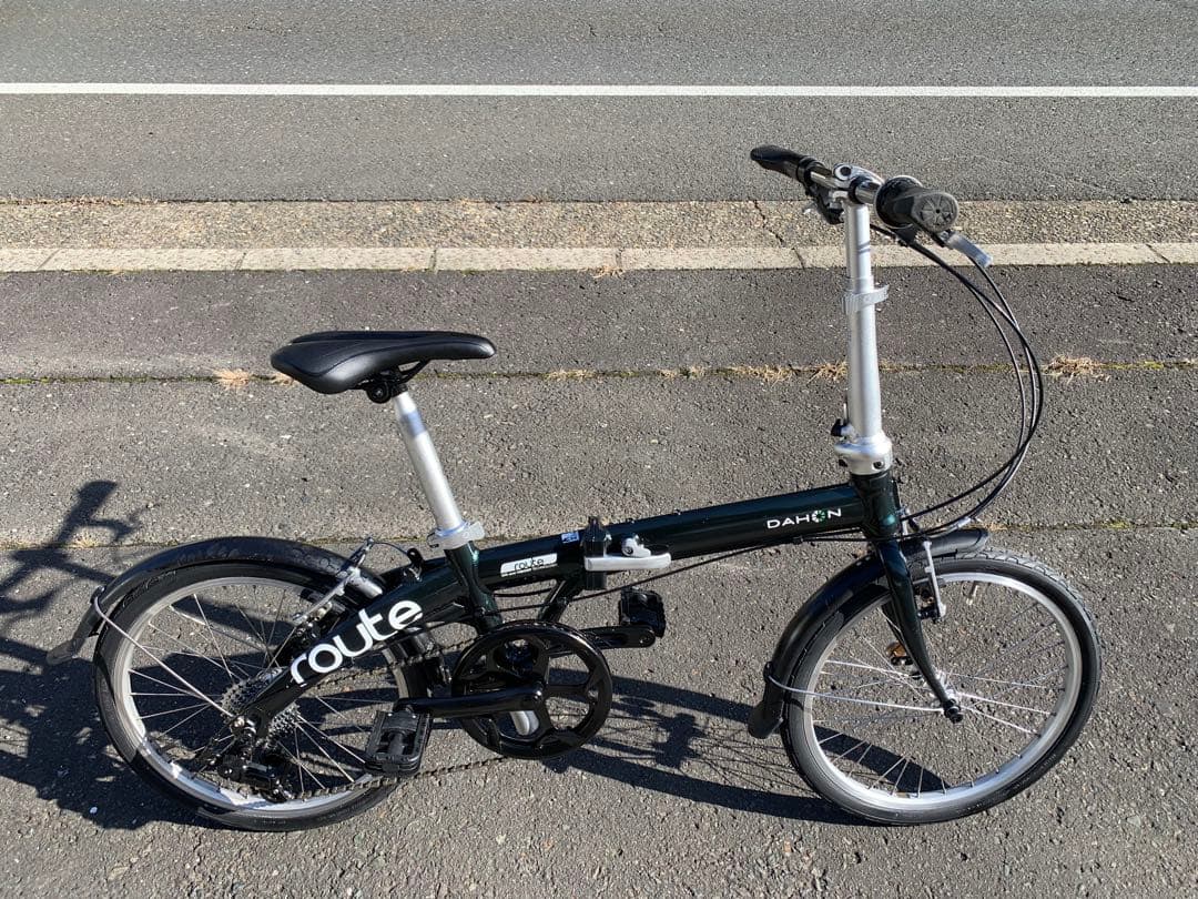 【即乘】送料無料 DAHON 折り畳み自転車 route 7速ミニベロ20インチ