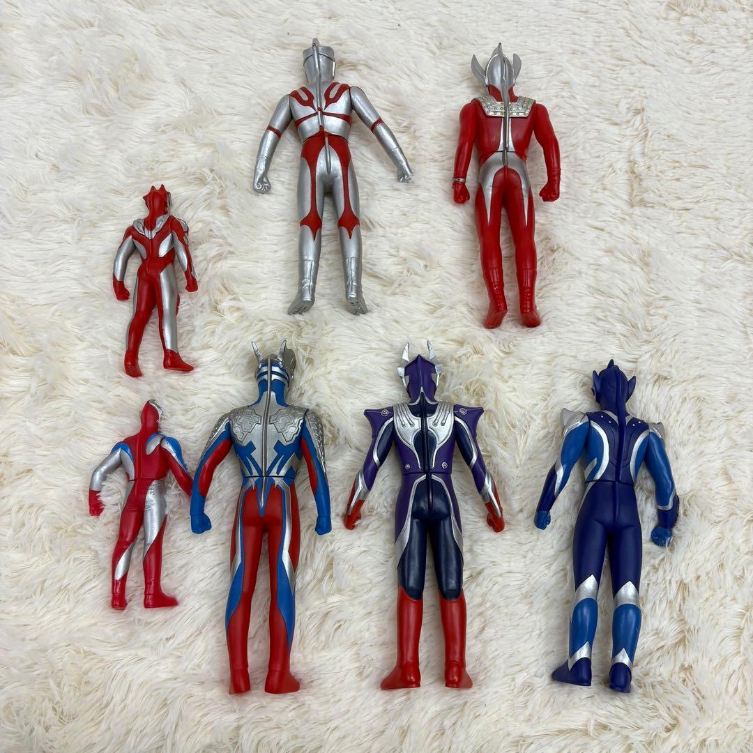 ウルトラマンシリーズ ソフビ 22体set 中古 フィギュア ヒーロー