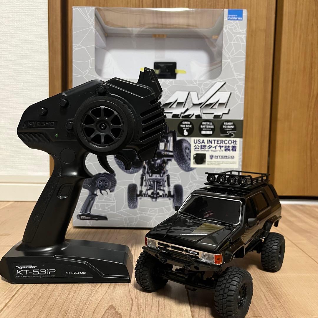 ミニッツ4×4 トヨタ4ランナー　ボディカスタムパーツ、LED付