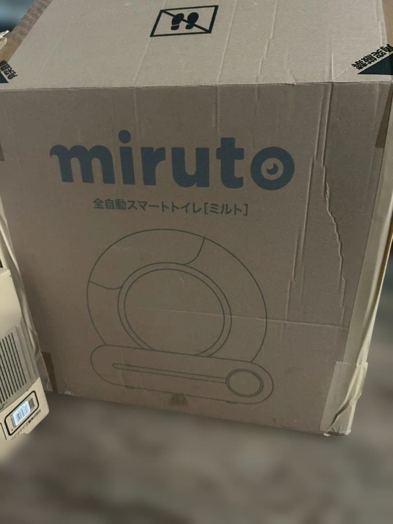 即決　スマートトイレ ミルト 自動猫用トイレ 中古　現状品　ウンチ　ペット　便利