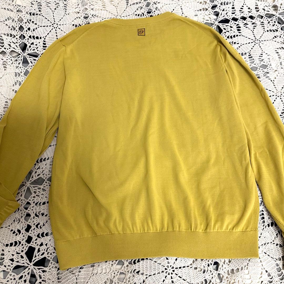 美品☆定価2.8万円☆近年モデル☆ゾーイ☆セーター☆イエロー☆Lサイズ☆