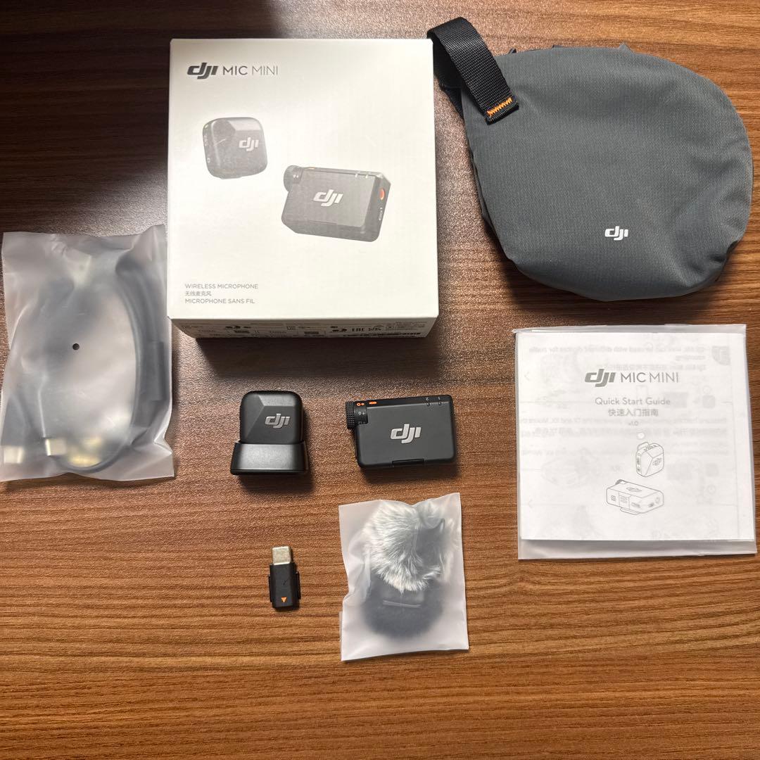 こ*プ様 DJI Mic miniトランスミッター　レシーバー
