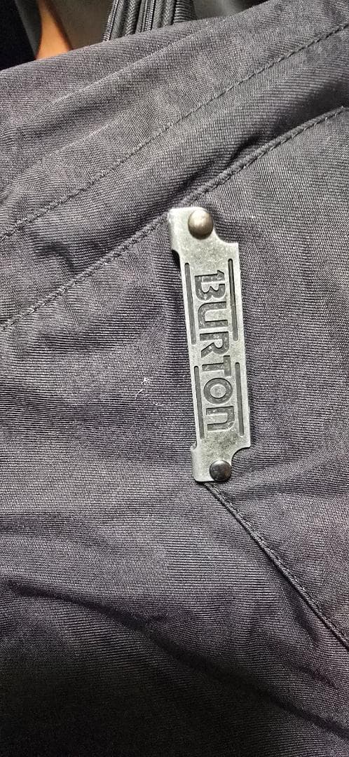 2 Burton DryRide スノーボードパンツ 黒 赤