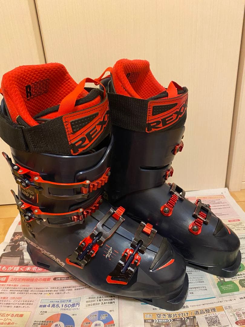 REXXAM REVO100M スキーブーツ 約25㎝