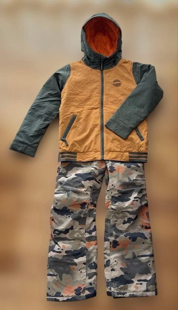 BURTON キッズ　スノーボードジャケット&パンツ　上下セット　キッズLサイズ