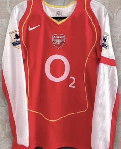 04/05 アーセナル ホーム 長袖 9番 レジェス