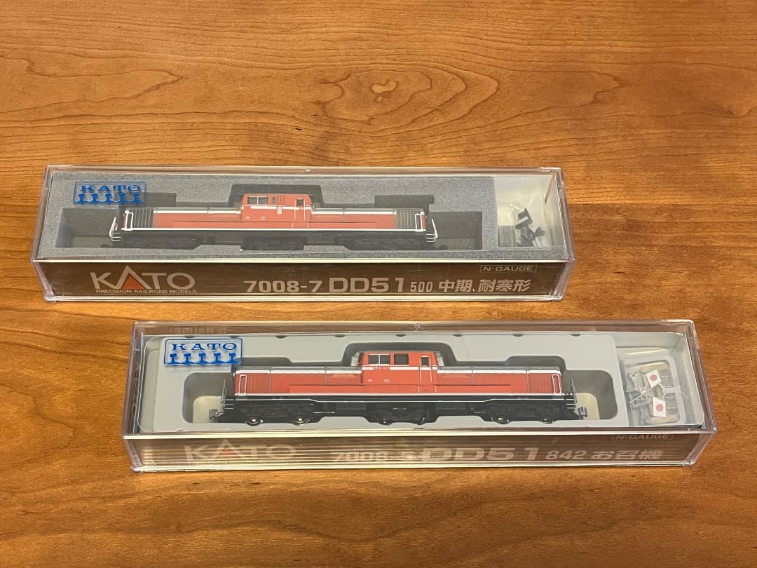 KATO Nゲージ　DD51機関車　２両セット
