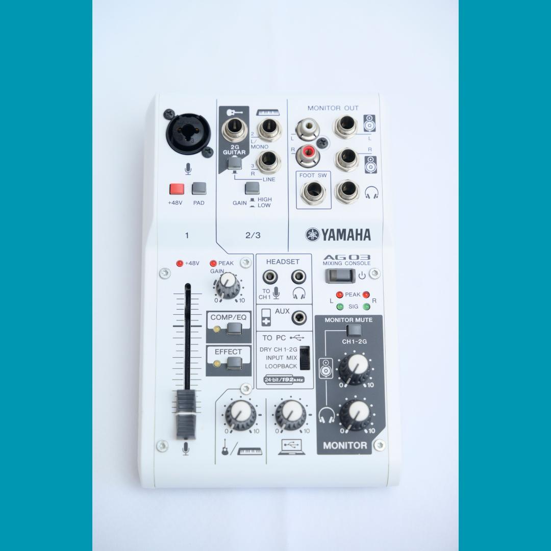 YAMAHA AG03 ヤマハ オーディオインターフェース