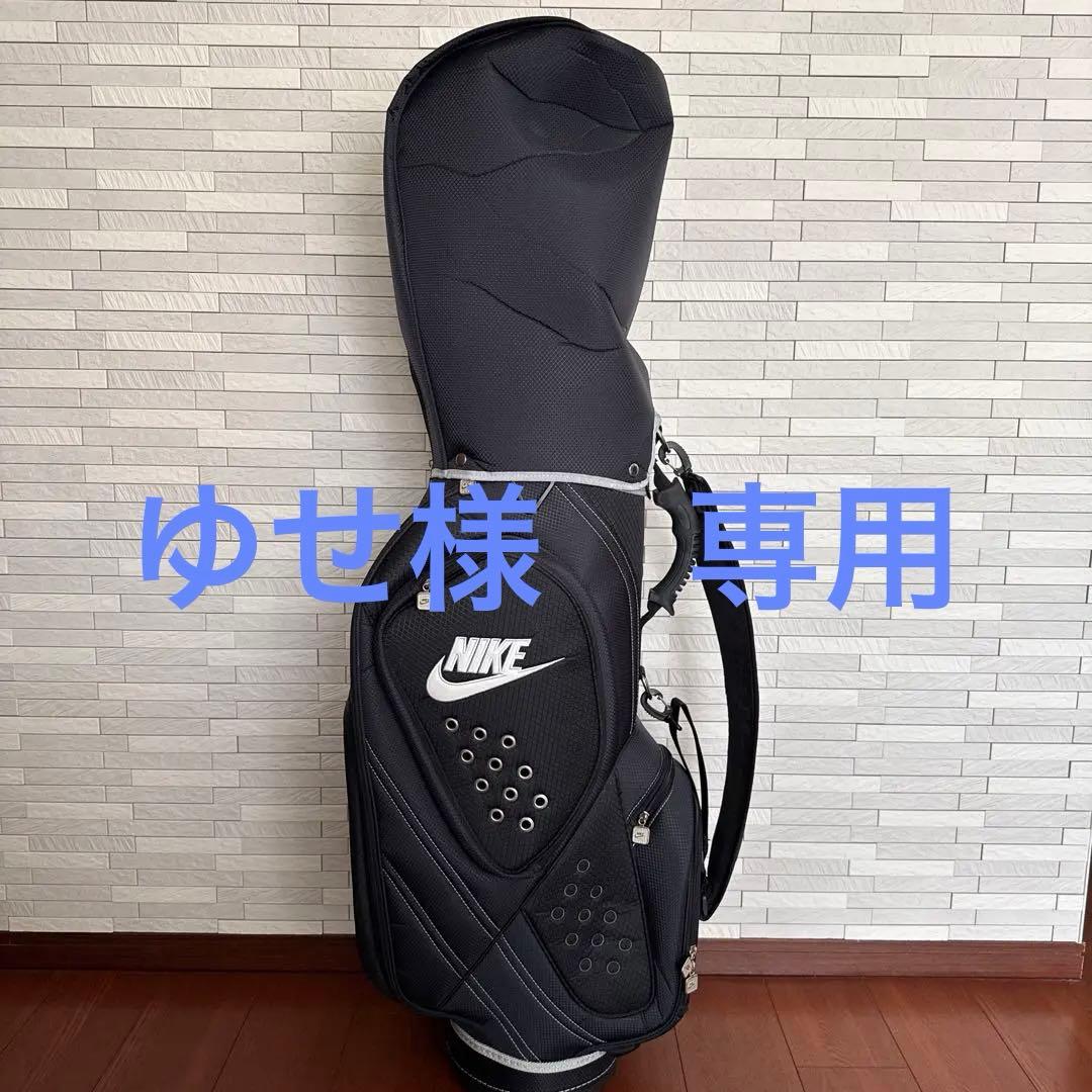 ◇ 美品！NIKE ナイキ キャディバッグ 黒 ゴルフバッグ ◇