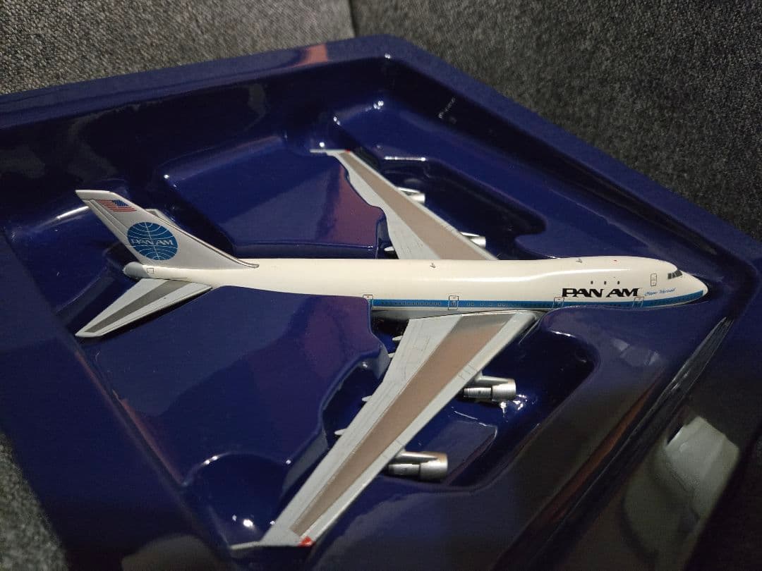 パンナム B747-100 Gemini Jets 1/400 ダイキャスト