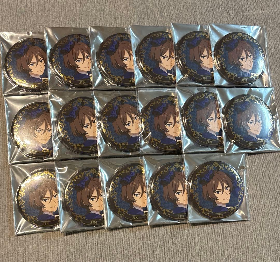 キンプリ キンツア キングオブプリズム アニカフェ 箔押し缶バッジ 仁