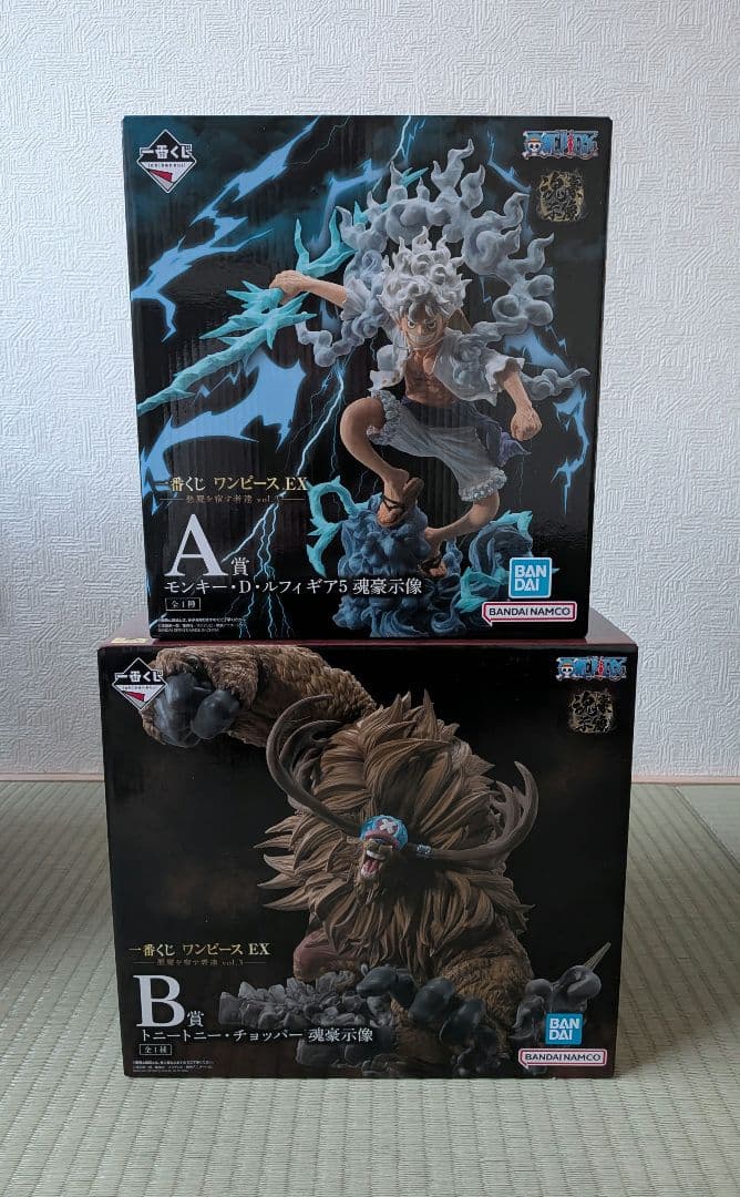 一番くじ ワンピース EX 悪魔を宿す者達 vol.3 A賞　B賞