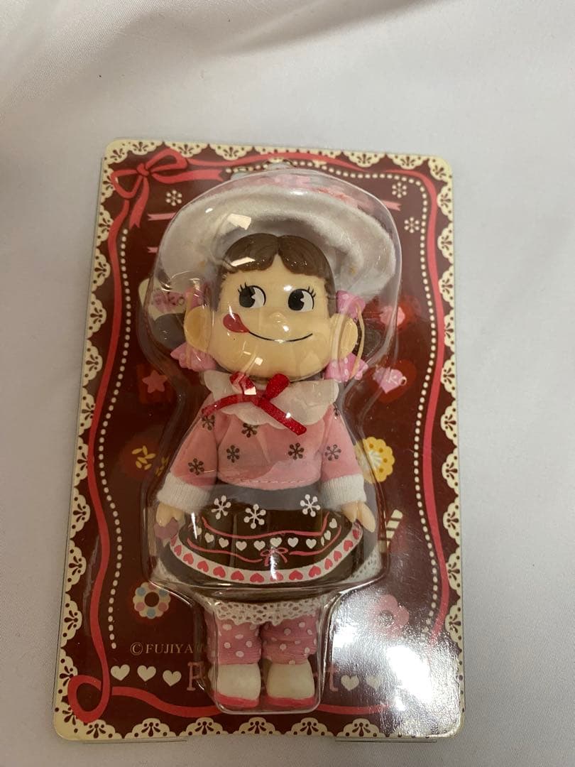 ペコちゃん人形　5個セット オーバーオール　ラブリー　クリスマス　ウィンター