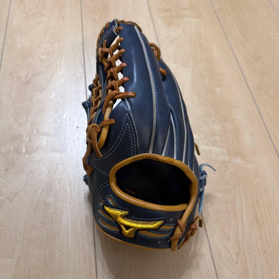 ミズノ 軟式グローブ ネイビー
