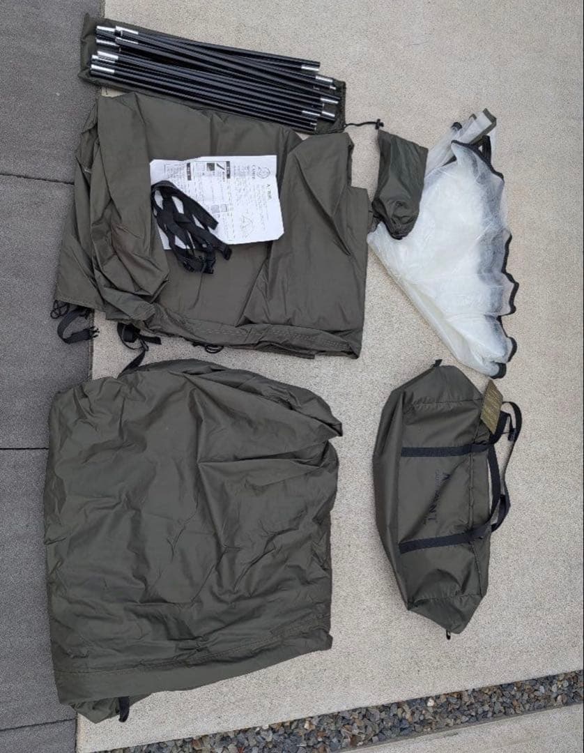 CAMVIL THE A 2.0 A型フレームテント