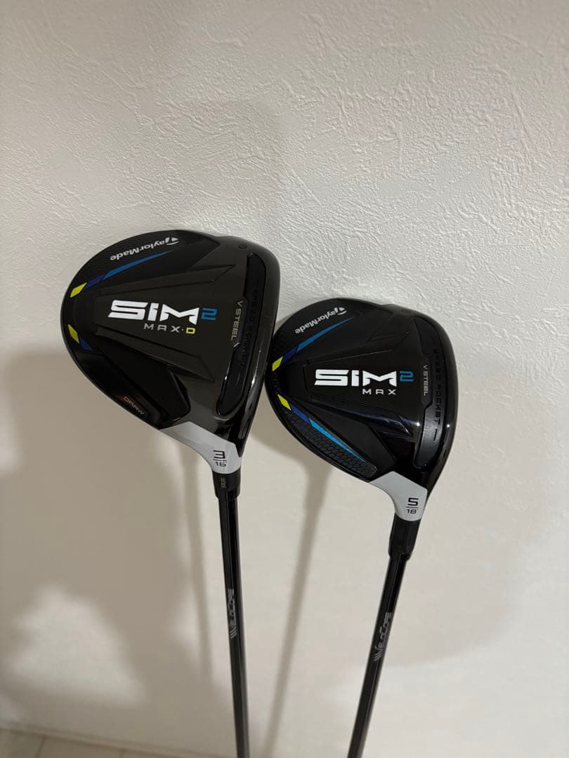 特注品 テーラーメイド SIM2 VENTUS BLACK FW 2本セット