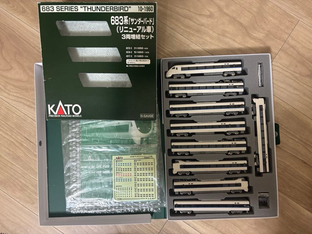 KATO 683系 サンダーバード　リニューアル車 9両