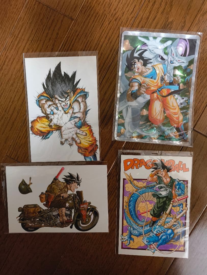 ドラゴンボール　鳥山明展　ポストカード　ホロカード