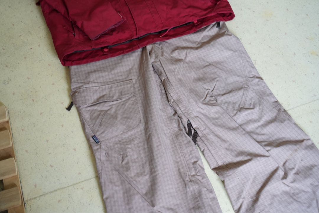 Patagonia サイドウォール メンズ　スキーウェアセット　スノーボード
