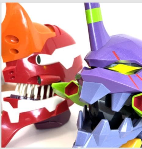 エヴァンゲリオン初号機、弐号機ポップコーンバケツ USJ