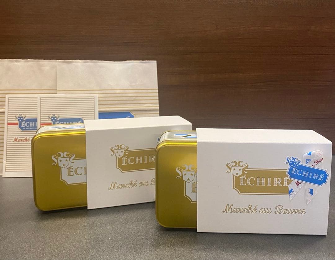 【野うさぎ♫】ガレットエシレ&サブレヴァニーユ　、パルミエ合計4缶