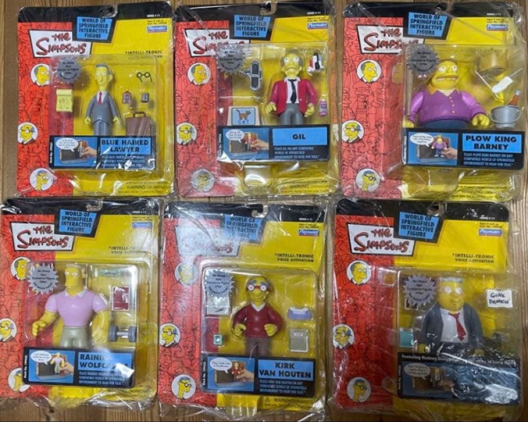 コンプシリーズ11The Simpsons フィギュアセット 6体