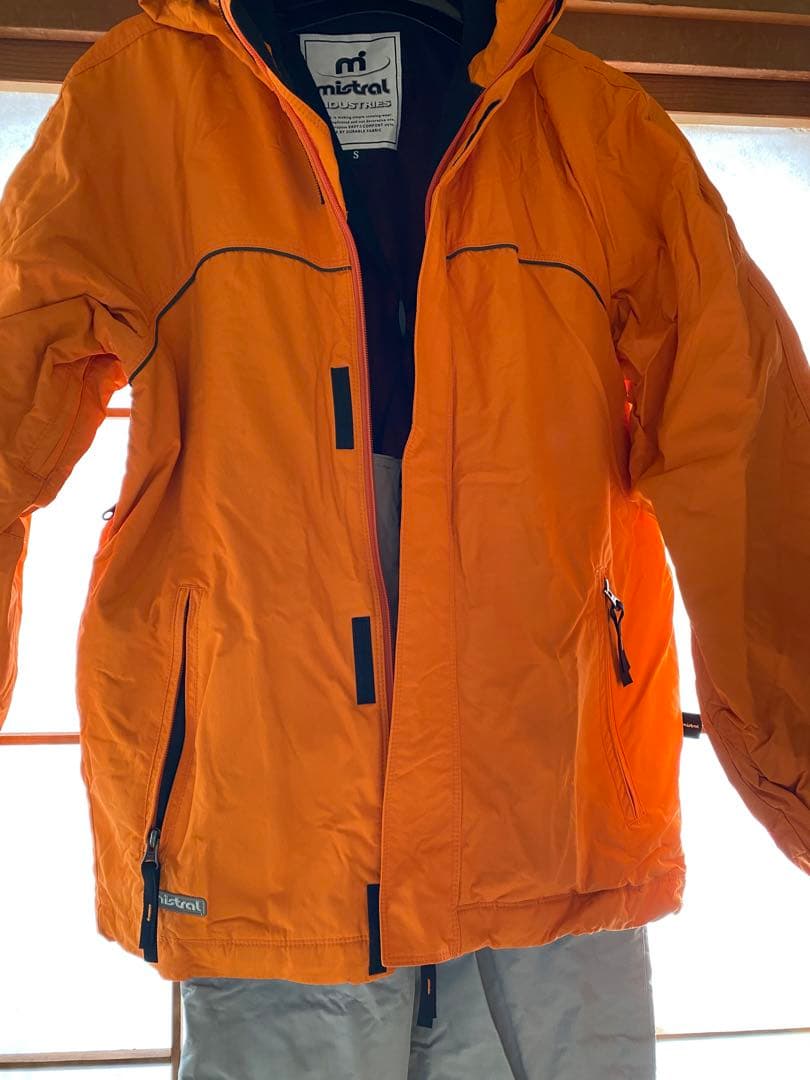 mistral スノーボードウェア Sサイズ オレンジ