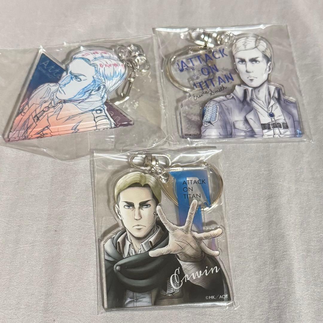 WITSTUDIO エルヴィン原画アクリルキーホルダー 進撃の巨人Season3