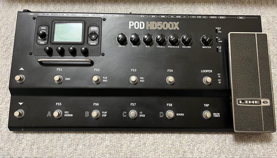 【訳あり】LINE 6 POD HD500X ギターエフェクター