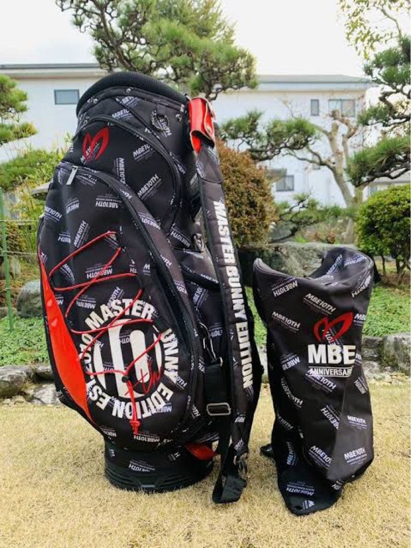 MASTER BUNNY EDITION 10周年 総柄 キャディバッグ