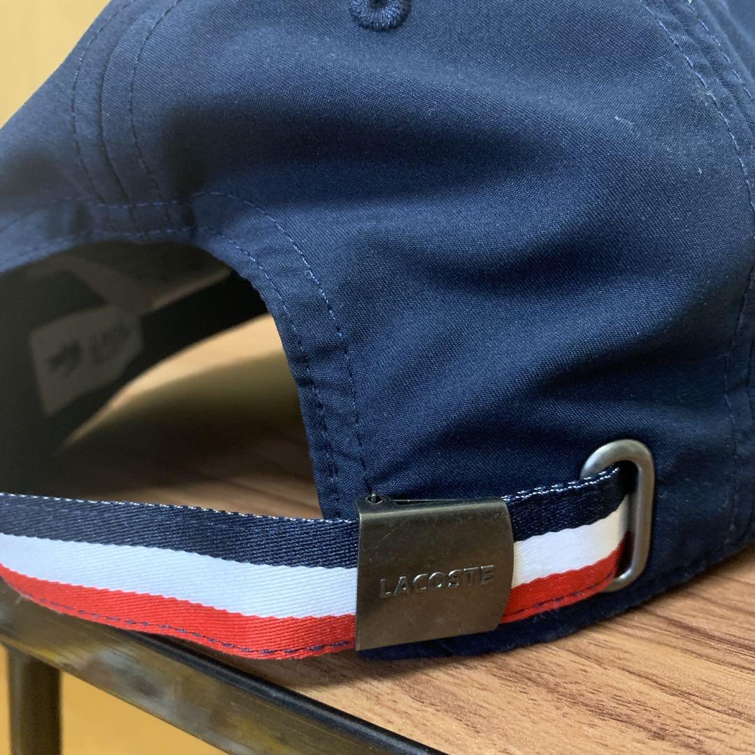 【美品】LACOSTE SPORT★ラコステ★デカワニ★トリコロール★キャップ