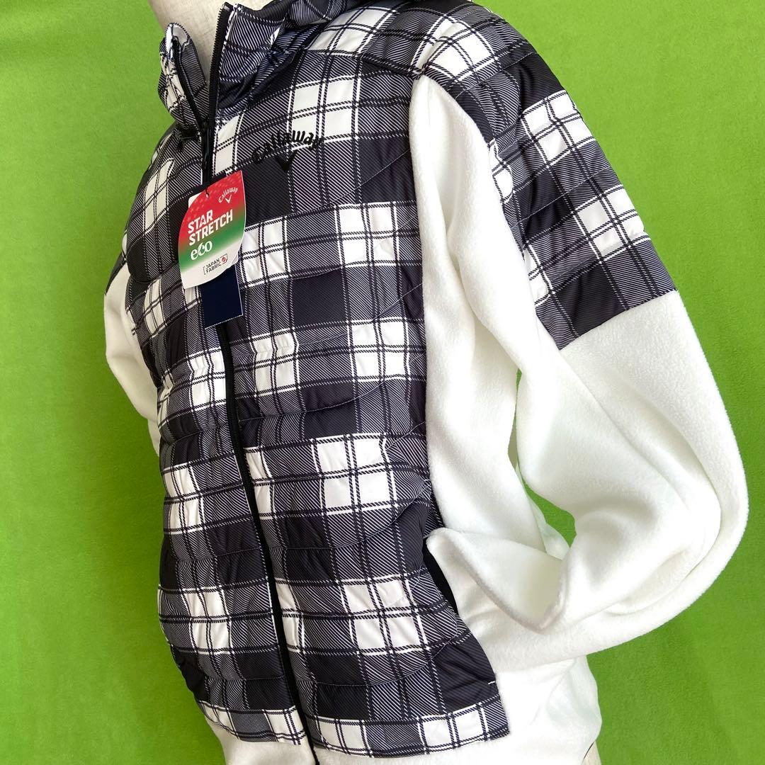 キャロウェイ メンズL 中綿 スウェット ブルゾン ジャケット 撥水 防寒 保温