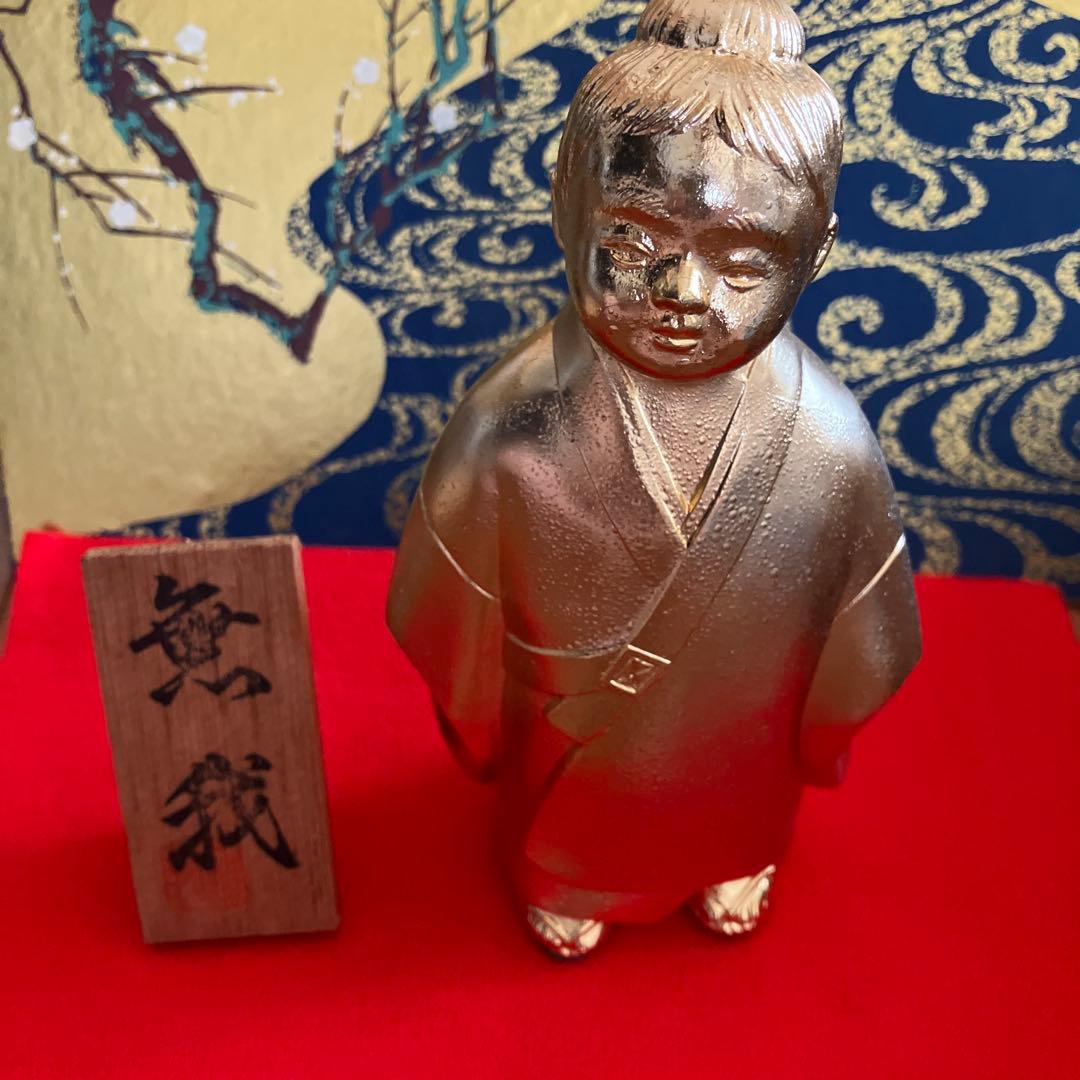 無我太子人形　ケース付