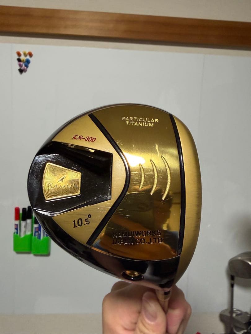 K-300 10.5° ドライバー ゴールド