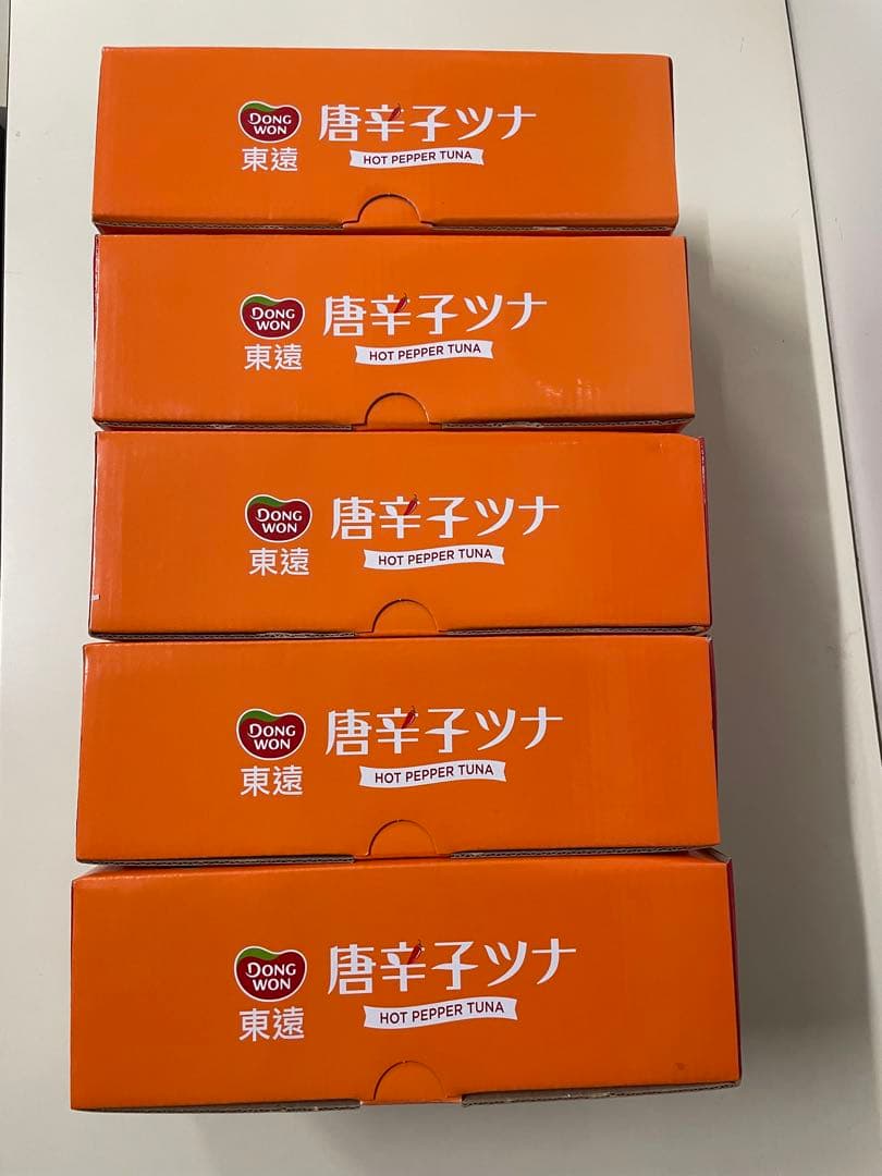 韓国 唐辛子ツナ 5箱(60缶)