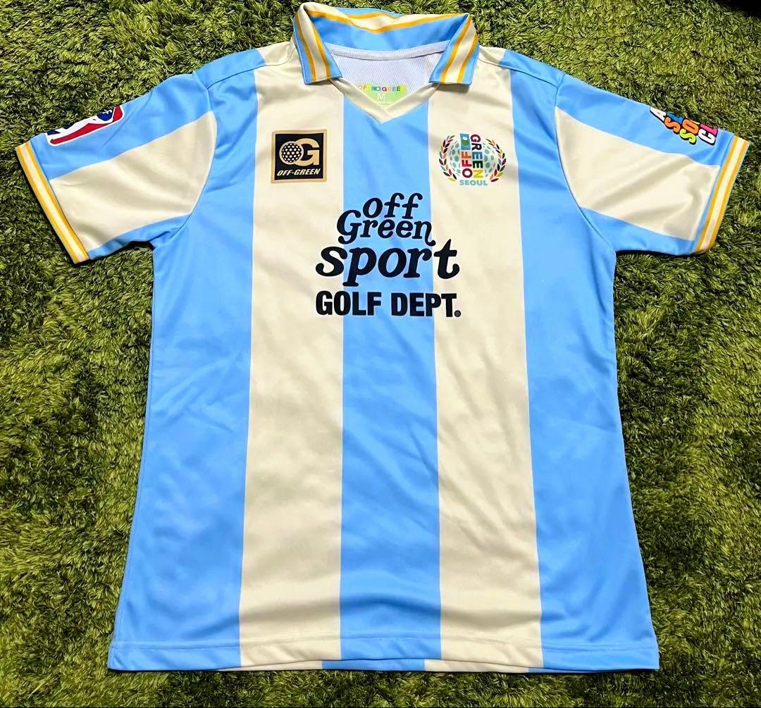 完売品 Off-Green Korea ゴルフウェア ポロシャツ Mサイズ