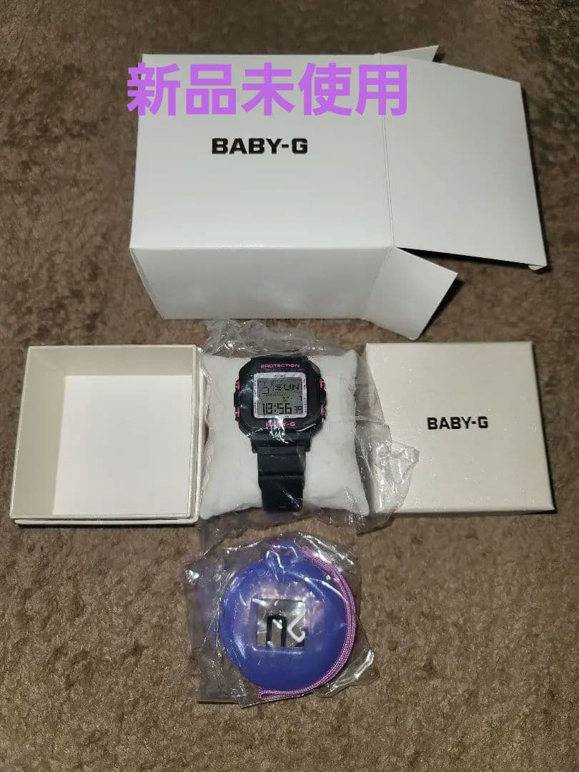 【レア　新品未使用】BABY-G 「クロミちゃん」コラボモデル　デジタル腕時計