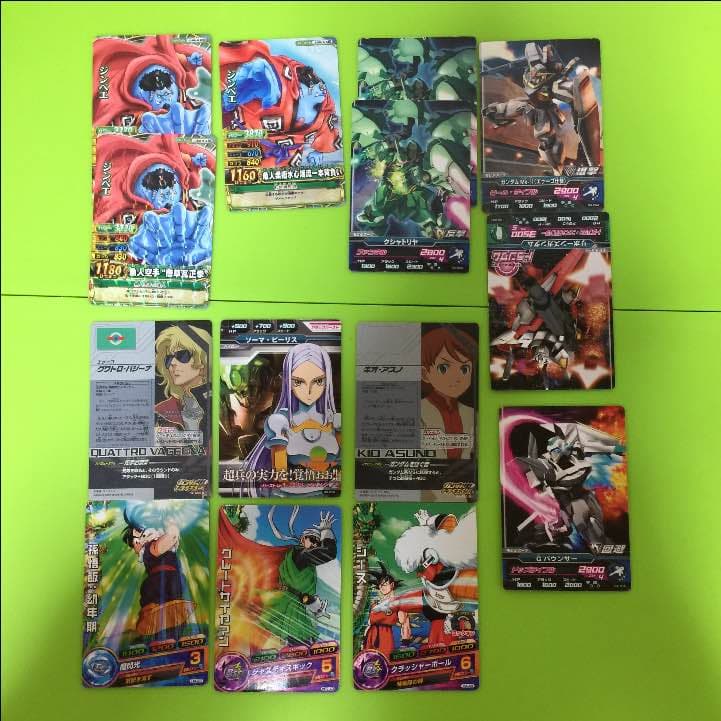 ワンビーベリー＆ドラゴンボール＆ガンダムトライエイジ