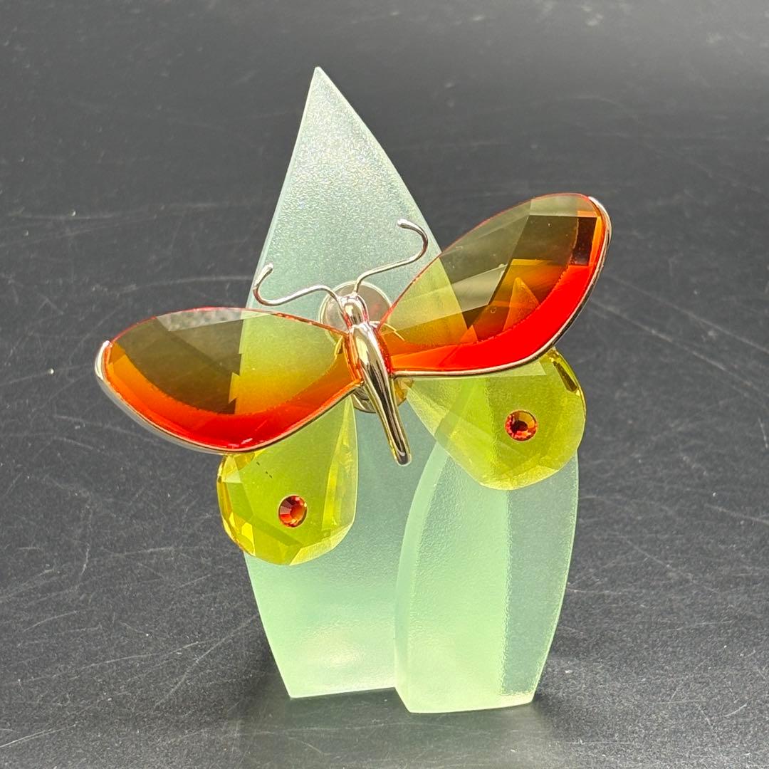 箱付き　スワロフスキーバタフライ アーボリア ファイア オパール 　no.175