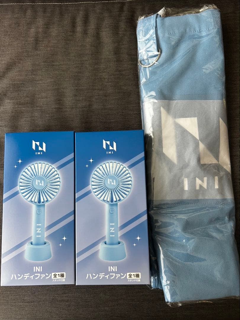 GIGO限定　INI ハンディファン　トートバッグセット