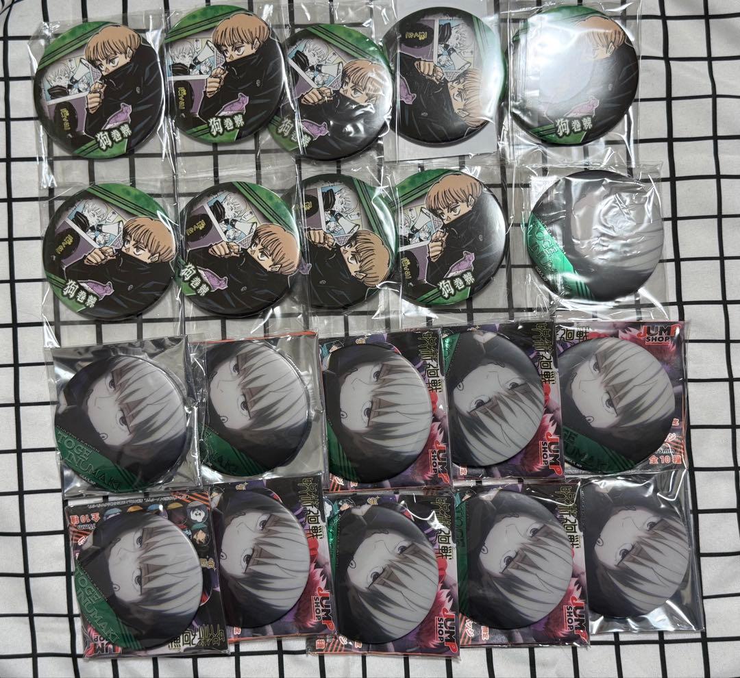 【写真2枚】呪術廻戦 狗巻棘 缶バッジまとめセット 44個