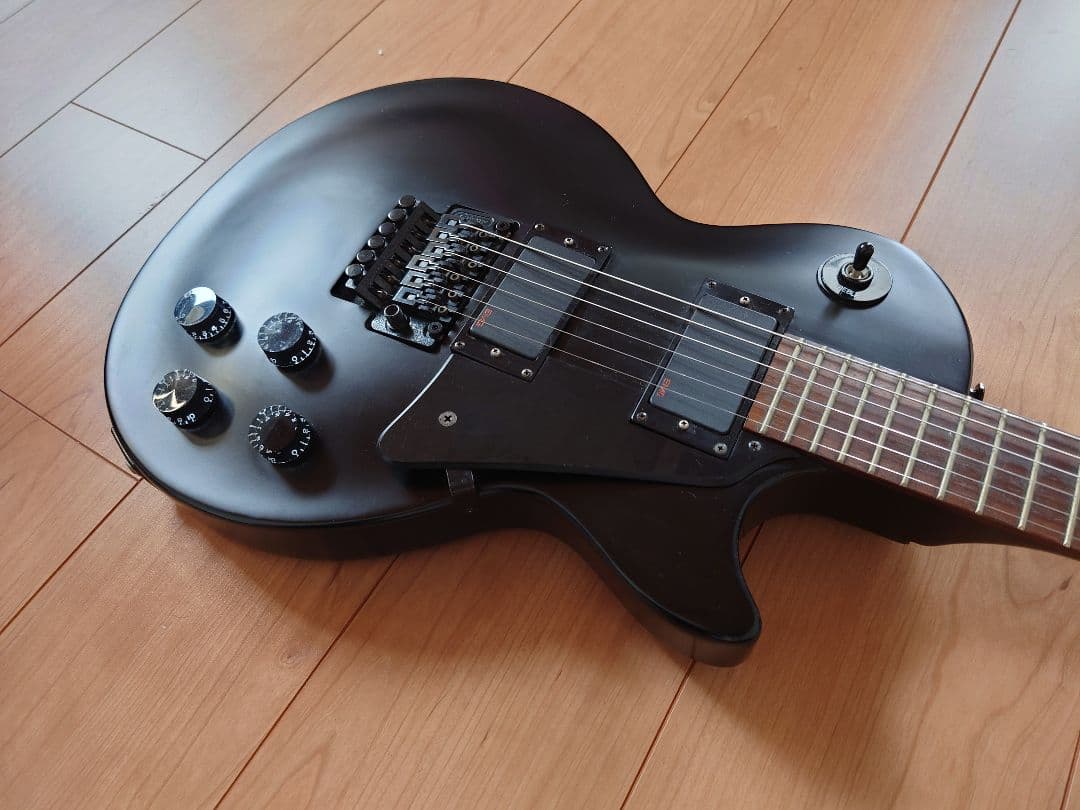 Epiphone エレキギター ブラック 艶消し EMG
