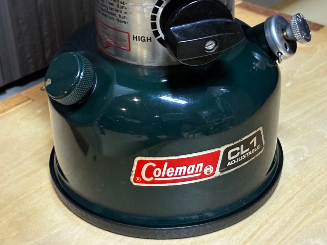 メンテ済》コールマン【CL1後期ワンマントルランタン】'85年12月製造