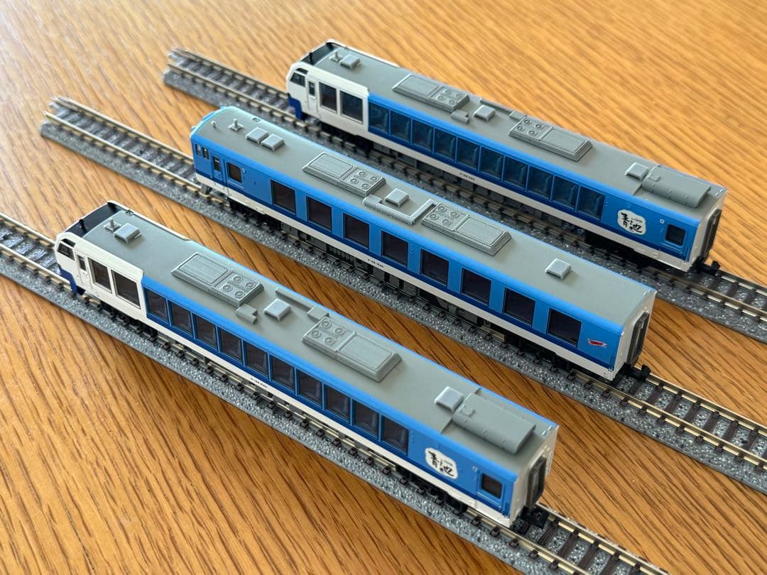 希少美品　マイクロエースA6461 キハ48 リゾートしらかみ青池編成3両セット