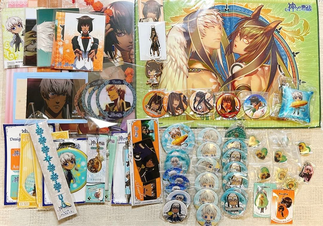 トト アヌビス ゼウス 神々の悪戯 神あそ エジプト神話 グッズまとめ売り