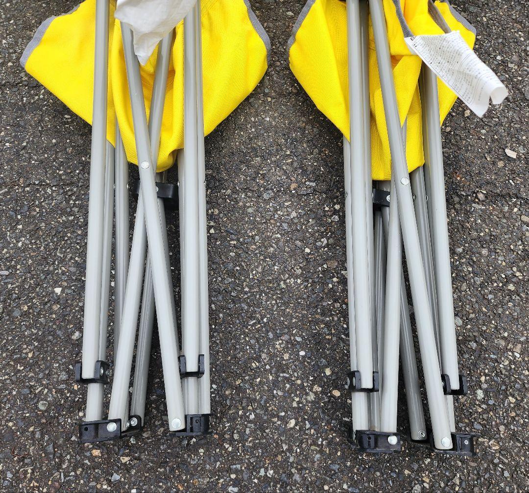 CHUMSチャムス×フリークスストア 別注 黄色アウトドアチェア2セット