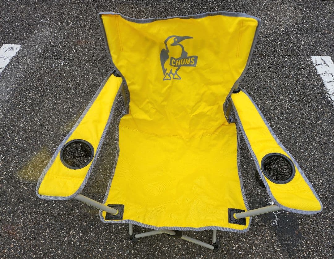 CHUMSチャムス×フリークスストア 別注 黄色アウトドアチェア2セット