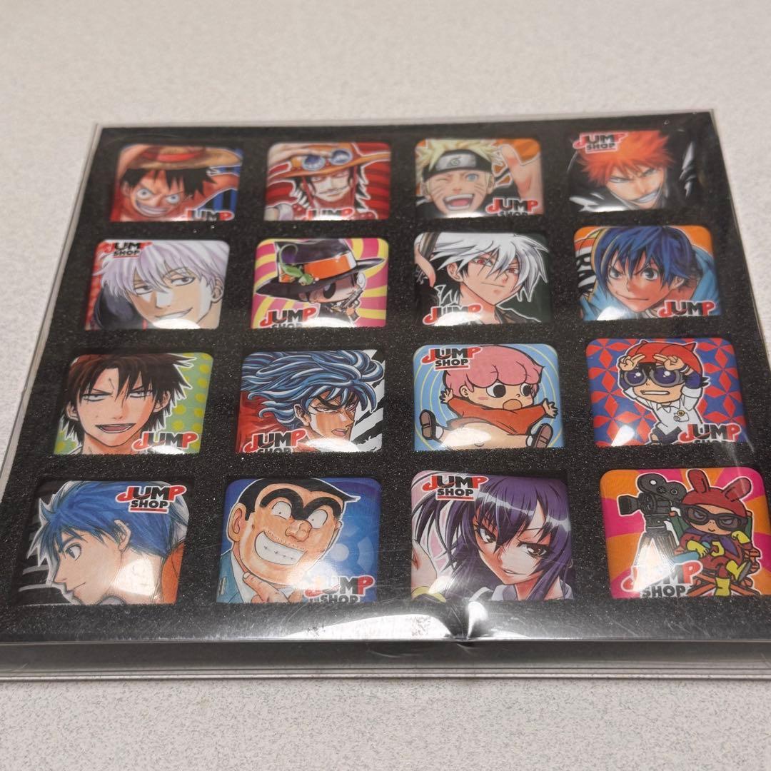 ジャンプショップ キャラクター缶バッジ 16個セット