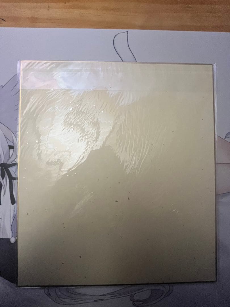 しらたま　つらら　色紙