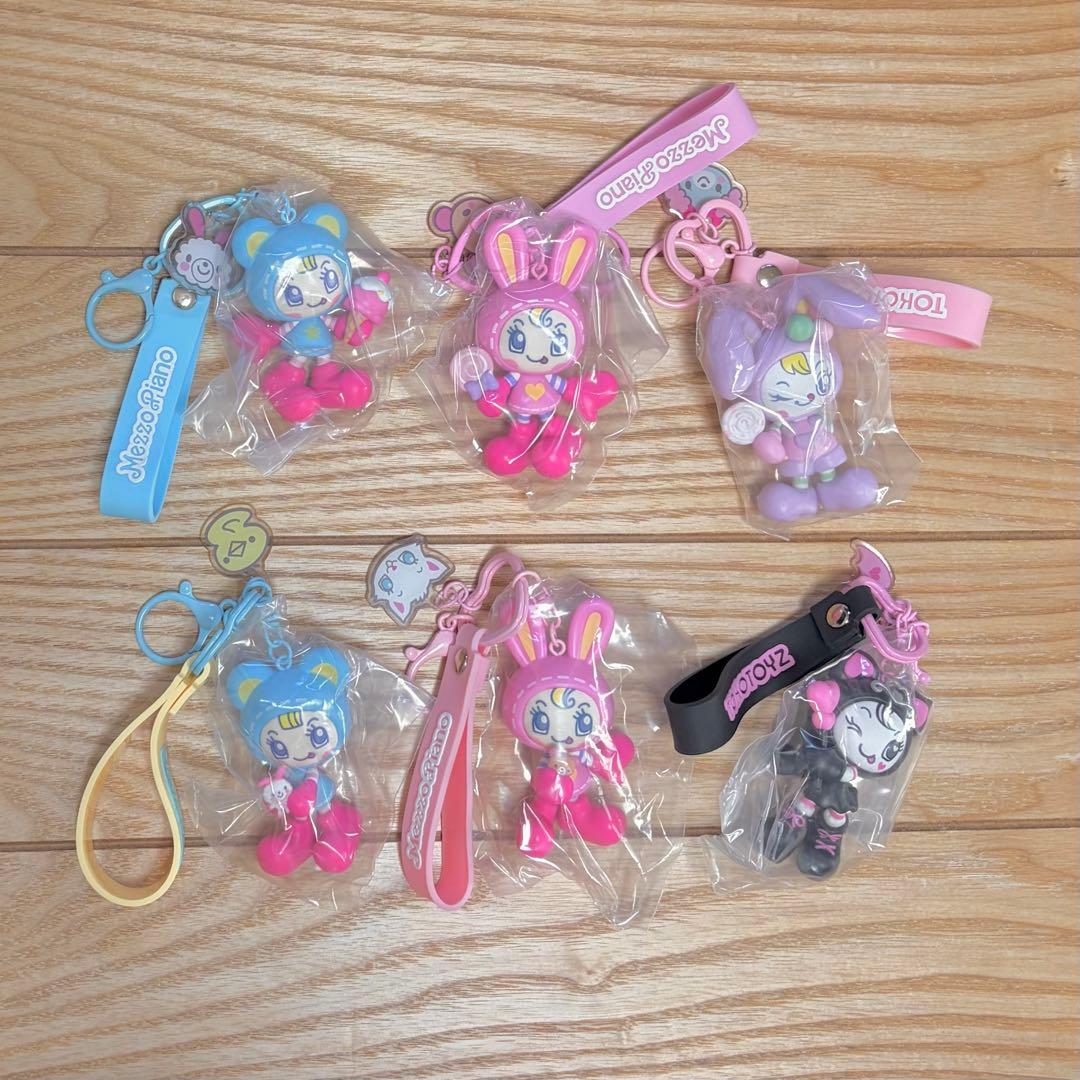 【6種(シークレット以外コンプ)】メゾピアノ シークレットキャラチャーム